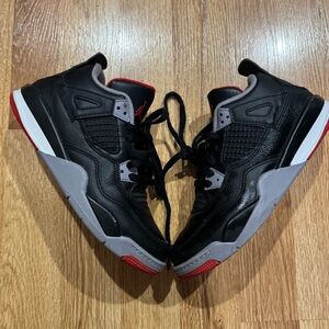 Air Jordan (PS) 4 Retro Bred Reimagined - Size 1.5
